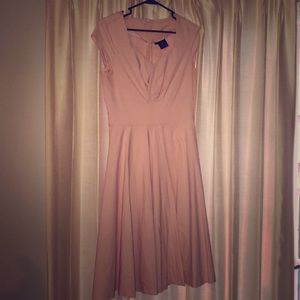 Pink pinup style dress